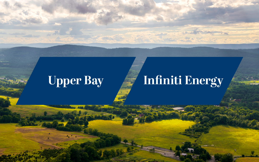 Infiniti Energy Partners with Upper Bay Infrastructure Partners