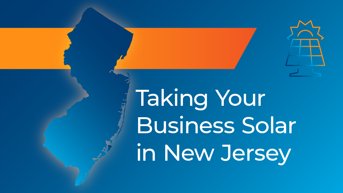 Webinar - Taking Your Business Solar in New Jersey image