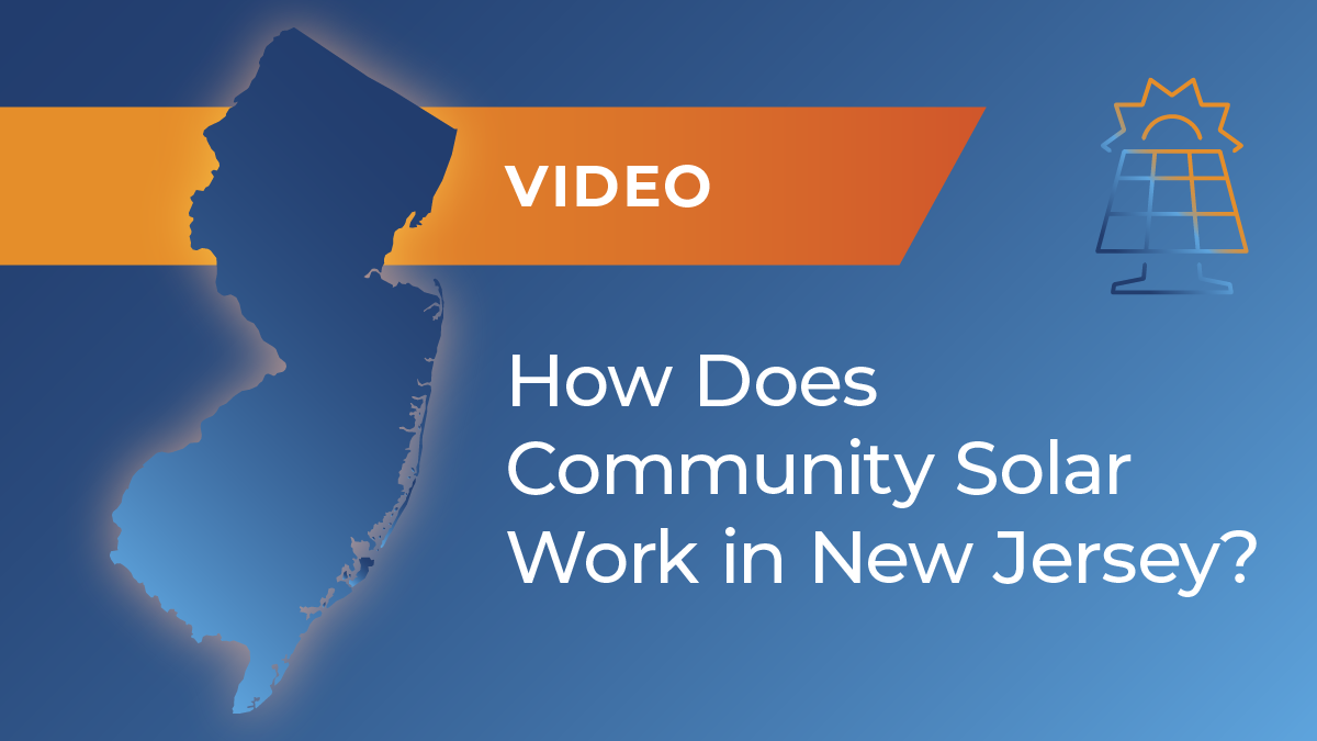 How does community solar work in New Jersey video image